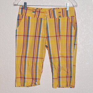 Ponny Tail Multicolor Women Shorts Size Small